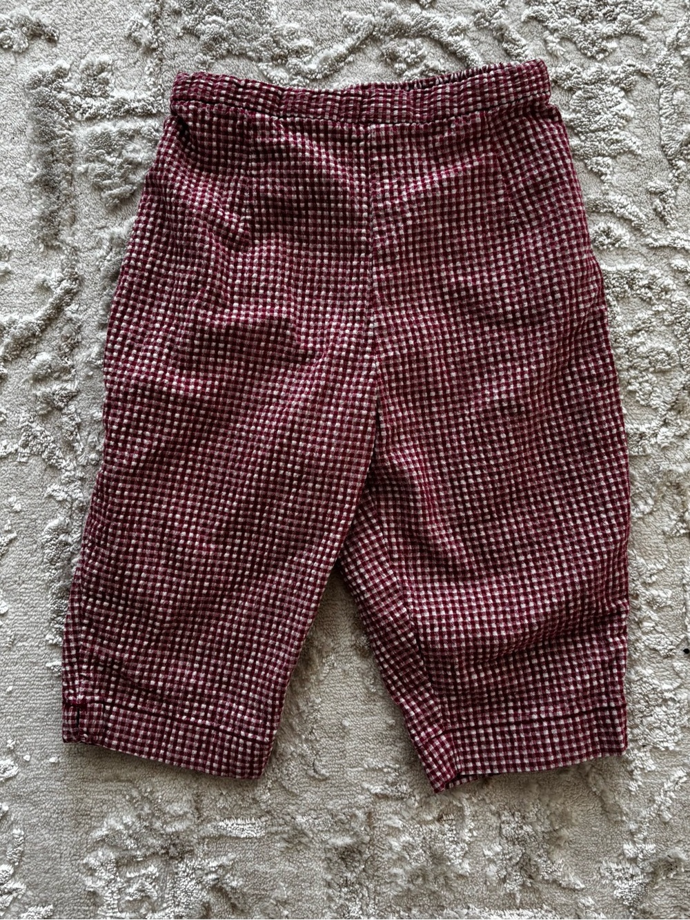 Gingham pants